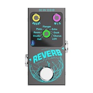 Guitar Digital Reverb Effector Reverb Effect Pedal Device Built-in 9Digital Reverb Based True Bypass