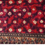 Ready-to-wear wide jumputan shawl 2 meters x 115 cm