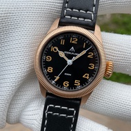 STEELFLIER SF741S Bronze Pilot Men Quartz Watch 200M Water Resistant VH31 Movement