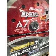 Akoda Super hard tile diamond cutting disc A7 110 x H5 x T1.0