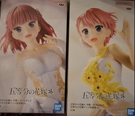 五等分花嫁 中野一花 中野二乃 婚紗 ver. 景品