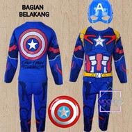 Captain America Kids Costume FREE Shield and Mask