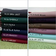 [OPEN METER] 60" KAIN COMO CREPE COMOCREPE KAIN PASANG KAIN METER BIDANG 60
