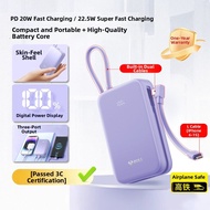 Bull | Quick Charge Large Capacity Power Bank 30W/67W With Cable Portable
