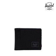 Herschel Hank Wallet Leather Os - Black Tonal