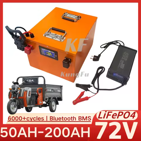 200Ah Battery Lithium Lifepo4 72V 50Ah 60Ah 70Ah 80Ah 100Ah 150Ah 180Ah 200Ah Lithium Battery for Sc