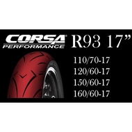 💥Corsa Platinum R93 110/70-17 120/60-17 150/60-17 160/60-17 Tayar Tyre Tubeless 100% Original