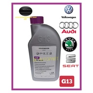 100% ORIGINAL VOLKSWAGEN COOLANT, AUDI COOLANT SKODA COOLANT ( G13 ) 1.5LITRE ( G013A8JM1 )