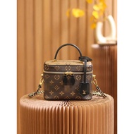 Donkey Cosmetic Bag Exclusive AS Leather All-Steel Hardware 163C Dynamic Code-changing Chip Version 