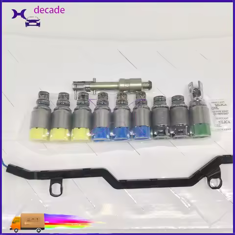 Original ZF6HP19 6HP21 6HP26 Transmission Valve Body 9 Solenoids Kit 1068298044 For BMW 128i X5 X4 A
