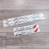 (HCM) COMBO CẶP TEM CHỮ NỖI WAVE 125i MẪU ZIN VÀ CẶP TEM SỐ 125i độ màu