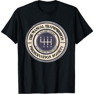 6 Speed The Manual Transmission Preservation Society T-Shirt