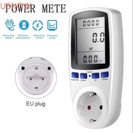 USNOW Digital LCD Wattmeter, 220V 110V Digital Display AC Power Meter, Kilowatt Meter EU/AU/UK/FR/US