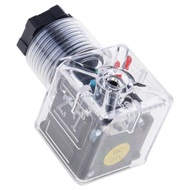 CH* Transparent Housing Solenoid Coil Plug Hydraulic Valved Plug Voltages Accessories