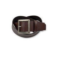 [all three colors] Levis Levis rial leather gallison buckle belt wide belt (15116023)(CHOCO)