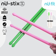 Nu Fit - Original Nü-stix Ripstix by Nu Fit - Pound Fit Stick Ripstix - Poundfit Stick Yoga Gymnasti