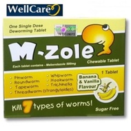 M-Zole Chewable Tablet 1’s