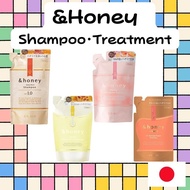 NEW &amp;Honey Shampoo Refill (350ml) Treatment Refill (350g) 【Made in Japan】