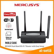 Mercusys MR25BE BE3600 / MR27BE BE3600 / MR37BE BE6500 / MR47BE BE9300 Dual-Band / Tri-Band Wi-Fi 7 
