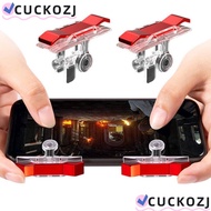 CUCKOZJ Mobile Game Trigger, L1 R1 Trigger Sensitive PUBG Game Controller, Gamepad Mobile Phone  Aim
