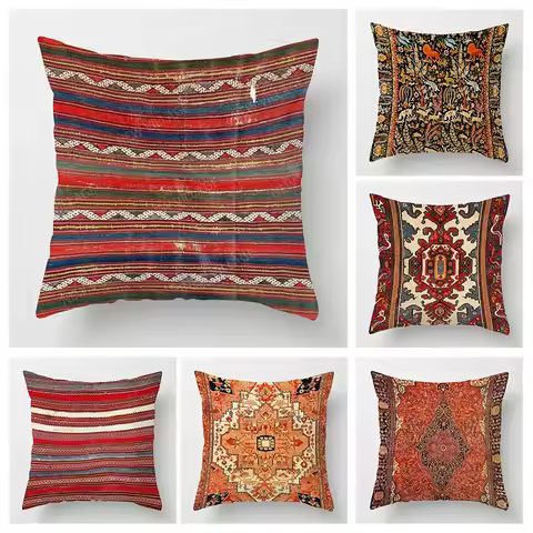 Fall home decor autumn living room throw pillow cover sofa boho Cushion cover 45x45cm 45*45 50*50 60