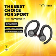 Tribit MoveBuds H1 Wireless Earbuds IPX8 Waterproof 65H Playtime with Anti-Bacteria Ear Tips Bluetoo