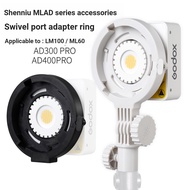 Godox godox Adapter Baorong Mount Adapter Ring Fill Light Suitable for ML100/ML60/AD300/AD400