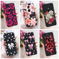 New Casing For Itel A33 / A33 Plus Phone Case Fashion Flower Bowknot Soft Black Silicone Shockproof 