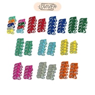 [Loviver] 9Pcs Golf Club Headcovers Trendy 5 6 7 8 9 A P x S Golf Iron Covers Set for Most
