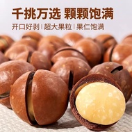 Macadamia Nuts Cream Flavor Thin Skin Large Nuts Bagged Open Nuts Macadamia Snacks Milky Macadamia N