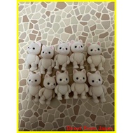 Sylvanian Families Baby Silk Cat Set of 10 Can be sold separately