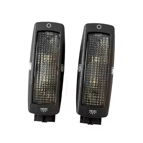 2pcs Black Interior Reading light Dome lamp Rear For VW Golf MK4 Passat B5 1998-2005 Beetle 1999-201