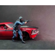 Hg Miniature Action Figure Special Ops Police 1/24 SWAT D - F3D