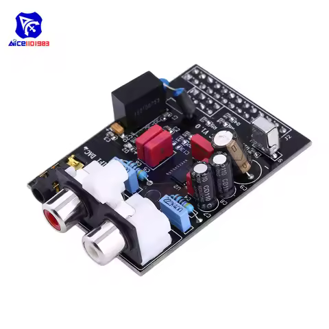 HIFI DAC Audio Sound Card Module PCM5102 I2S Interface 384KHz LED Indicator for Raspberry Pi /2/3/B+