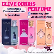 50ML Clive Doris Perfume Women and Men Branded Perfume Minyak Wangi Perempaun Perfume Lelaki Murah