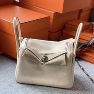 Hermes Lindy 26 Nata 奶油白 銀扣❤️ 歡迎使用消費券 請勿議價