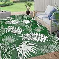 famibay Outdoor Rug (Green, 6' x 9')