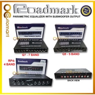 Roadmark Pre AMP Parametric Equalizer Audio Equalizer 4 5 7 Band Preamp
