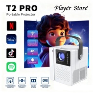 T2 PRO Projector 4K HD Smart Projector WIFI6 5G Autofocus for phone and laptop projector with wifi