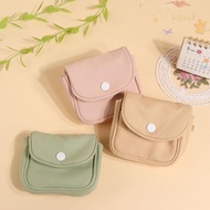 BLISS Mini Portable Coin Purse, Canvas Card Organizer Student Simplicity Wallet, Small Lipstick Bag 