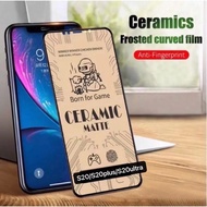 Samsung S20/S20plus/S20ultra Ceramic Matte Curve Screen Guard Protector Protective Film