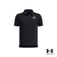 Under Armour Boys' UA Icon Polo - BLACK (001)