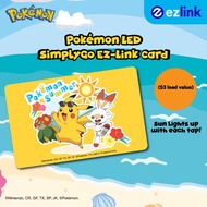 Limited Edition - Pokemon Summer LED Simply-Go EZ-Link Card (Lazada Exclusive)  Ez Link Charm (While Stock Lasts!)