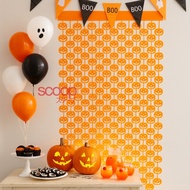 W! Halloween Decoration Accessories Backdrop Jack O Lantern 1x2Meter 66140901