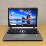 โน๊ตบุ๊คมือสอง HP Probook 450 G3 Corei3-6100M(RAM:4gb/HDD:500gb)จอใหญ่15.6นิ้ว