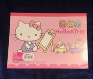 hello kitty 圖畫本 畫畫本