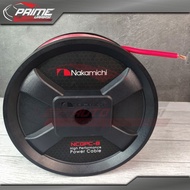 [ Per Meter ] Nakamichi 8Awg 8 Awg Audio Power Cable Nakamichi High Power Cable NCGPC-8 Per Meter