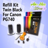 NEUROX Ink Refill Kit(Black) Canon PG-740 for Printer Canon Pixma MG2170 MG2270 MG3170 MG3570 MG3670 MG4170 MG4270 MX377
