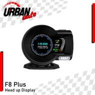 Head Up Display F8 Plus HUD OBD2 SPEEDOMETER DIGITAL OBD