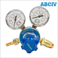 ABCIV Oxygen Pressure Reducer Brass Dual Gauge Pressure Regulator Welding Cutting Gas Flow Meter Reducing Guage Tools LKIUY